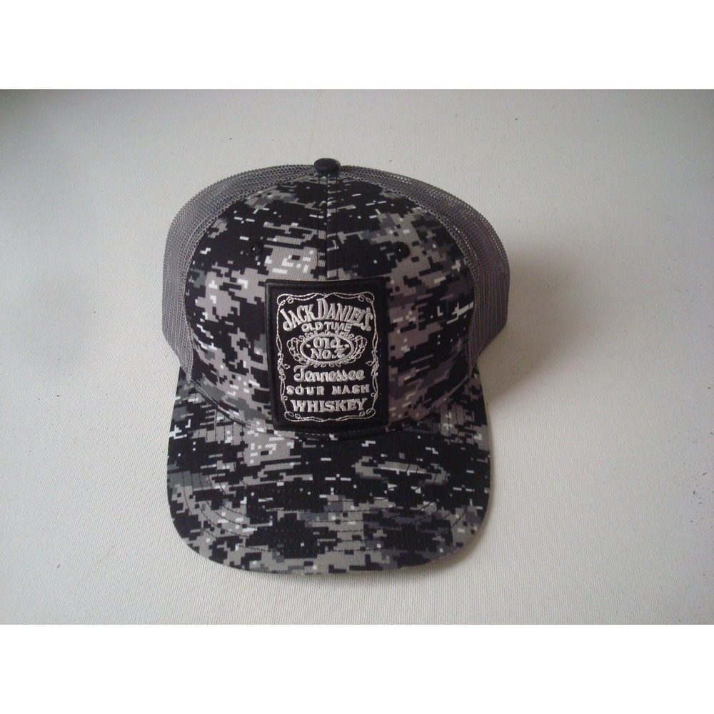 DANIELS WHISKEY  ‎ BEER   CAMO HUNTING   Y2K NEW HAT CAP VINTAGE DEADSTOCK U1